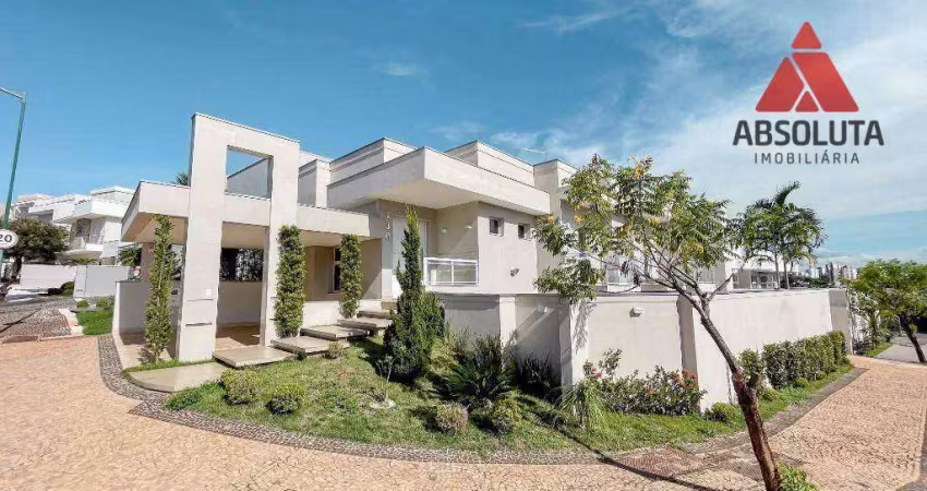 Casa com 4 dormitórios para alugar, 280 m² por r$ 11.000/mês - loteamento residencial jardim dos ipês amarelos - americana/sp