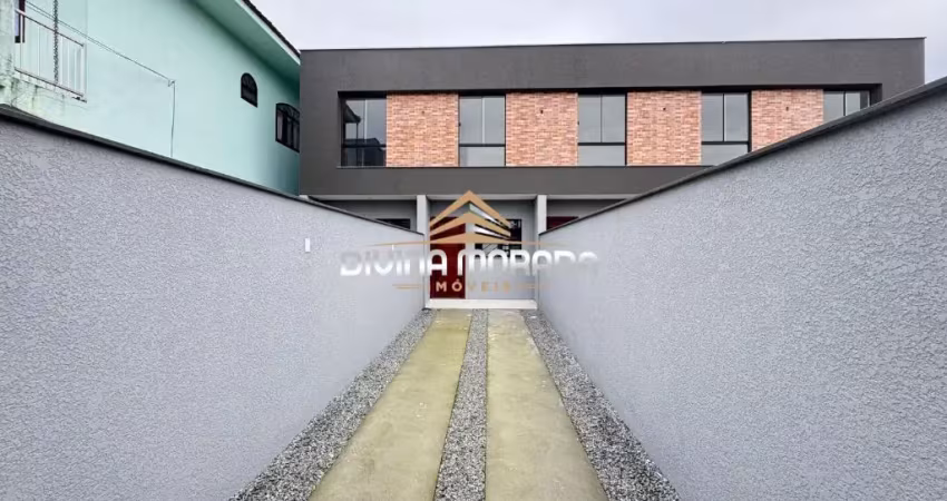 Geminado pronto para morar no bairro comasa com 2 dormitórios, 2 vagas de garagem e 10 metros de fundos.