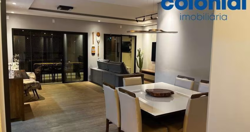APARTAMENTO NO TERRAÇO VILA BELA COM 3 SUÍTES 3 VAGAS VISTA LIVRE.JARDIM CAMPOS ELÍSIOS, JUNDIAÍ.