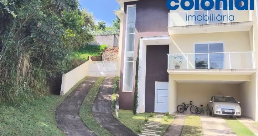 SOBRADO COM 3 DORMITÓRIOS, SENDO 1 SUÍTE, PISCINA, EDÍCULA EM CONDOMÍNIO FECHADO.CHÁCARAS ARACARY, VÁRZEA PAULISTA.