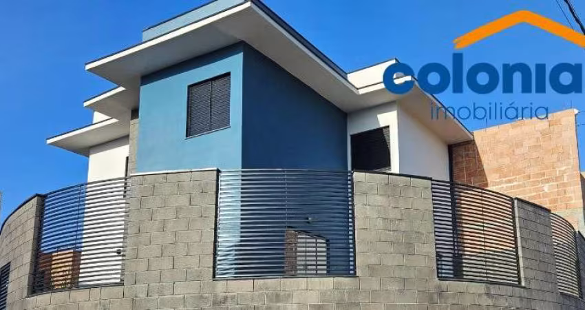 SOBRADO NOVÍSSIMO COM 3 DORMITÓRIOS SENDO 1 SUÍTE 2 VAGAS, CONCLUÍDO EM 2025.JARDIM VALE VERDE, JUNDIAÍ.
