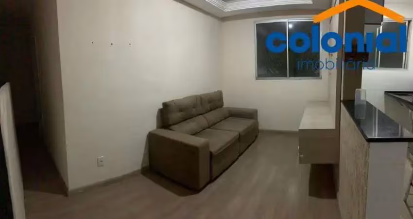 LOCAÇÃO : APARTAMENTO COM 02 QUARTOS E GARAGEM COBERTA, RESERVA DO JAPY, COND SALGUEIRO.
