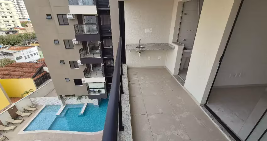 2 quartos com suíte e closet + cozinha integrada e varanda trendy