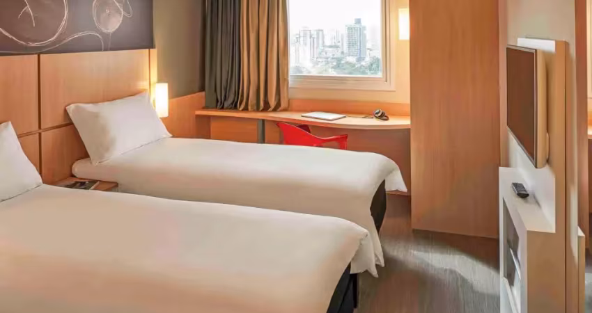 Flat disponível para venda no Ibis Jundiaí Shopping, com 18m², 1 dormitório e 1 vaga de garagem