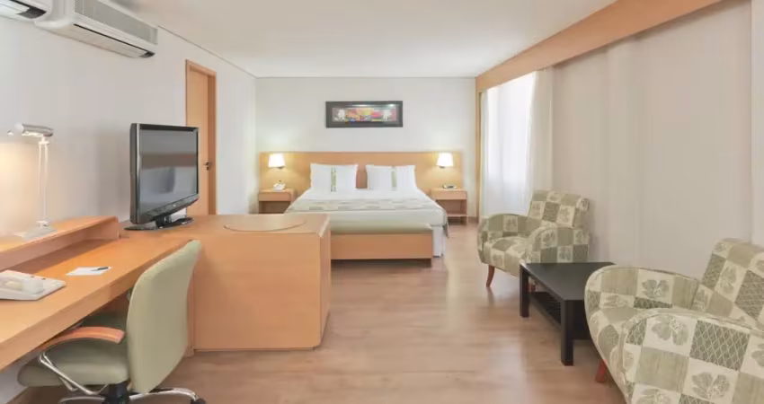 Flat disponível para venda no Holiday Inn Anhembi, com 26m², 1 dormitório e 1 vaga