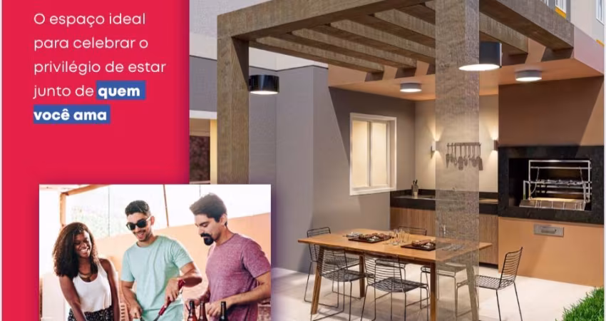 Apartamento com sacada e opção de vaga na Vila Ré