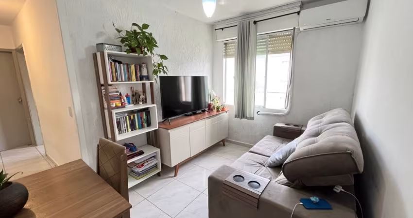 Apartamento dois dormitórios com infraestrutura e vaga de garagem