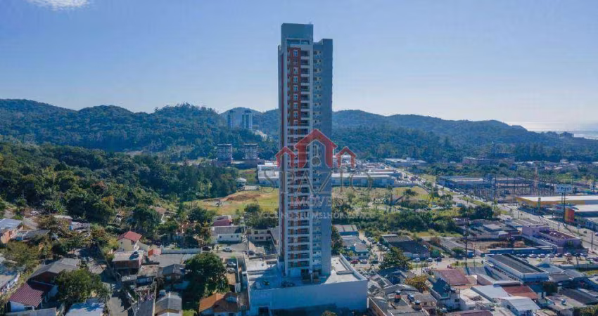 Apartamento com 3 dormitórios à venda, 76 m² por R$ 1.525.523,73 - Praia Brava - Itajaí/SC