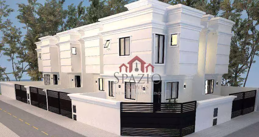 Sobrado com 3 dormitórios à venda, 104 m² por R$ 750.000,00 - Dom Bosco - Itajaí/SC