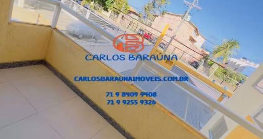 Apartamento nascente 2/4 com vista frontal mar