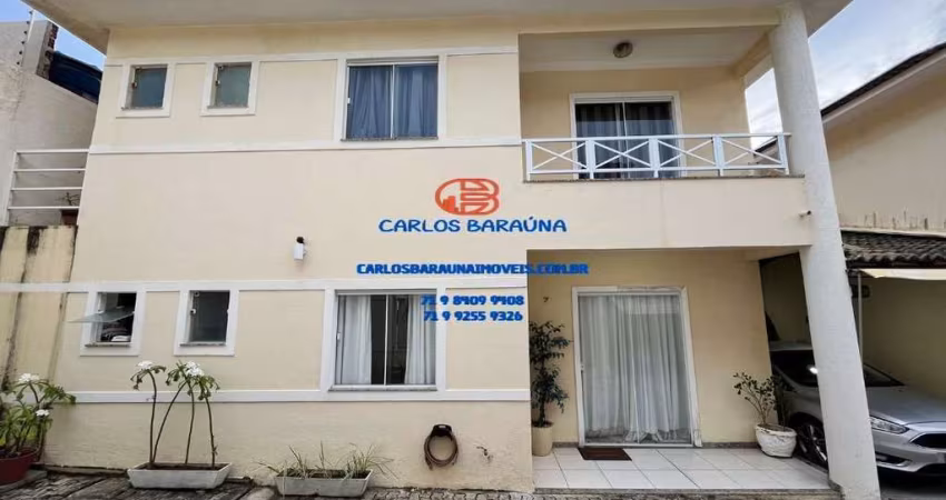 Casa duplex 4/4 com suíte condomínio fechado a 100 metros da praia ipitanga praia do flamengo stella maris