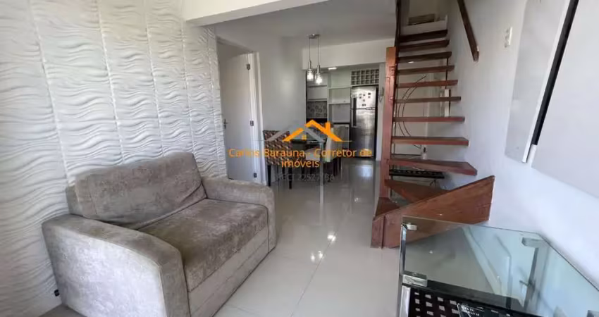 Apartamento duplex 2/4 + opção de 1 quarto pequeno em Stella Maris
