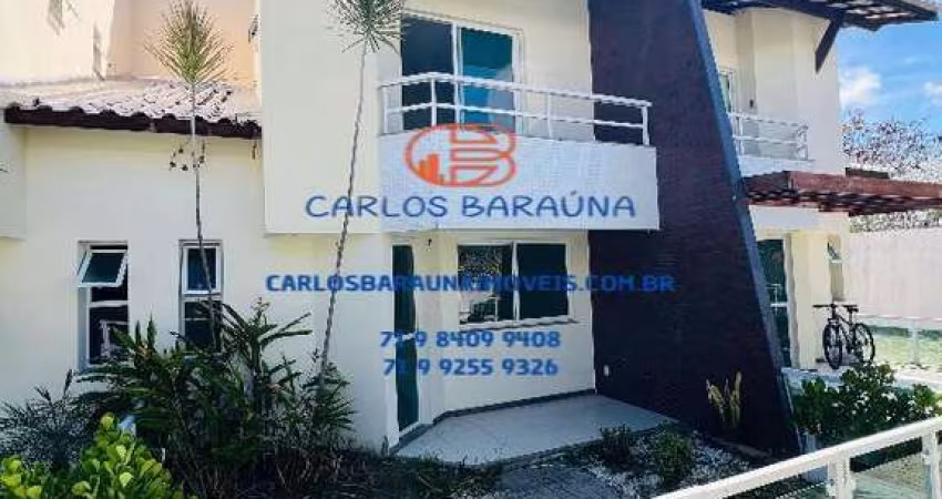 Linda Casa 4 quartos em condomínio stella maris 4/4 oportunidade