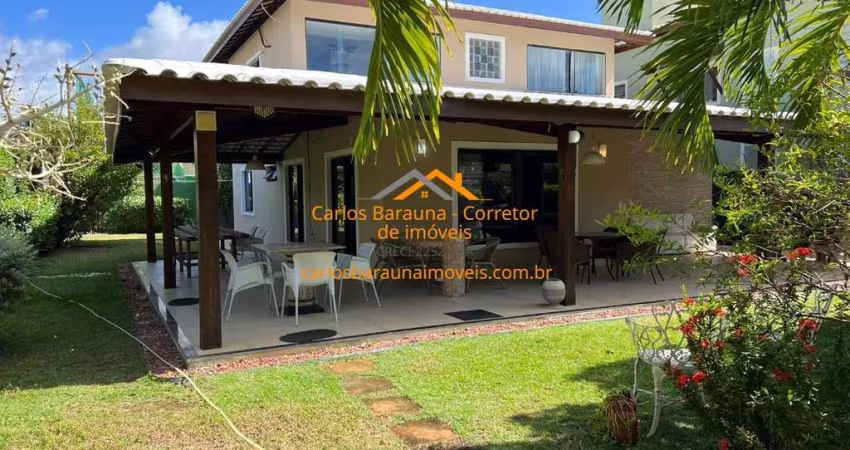 Casa de luxo mobiliada 4 quartos em praia do Flamengo condomínio caminho das águas