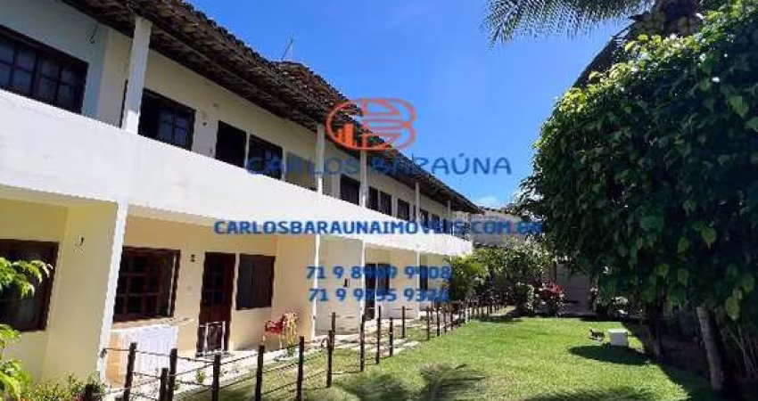 Apartamento reformado térreo em stella maris 1 quarto com varanda e quintal, depend&#234;ncia nova orla