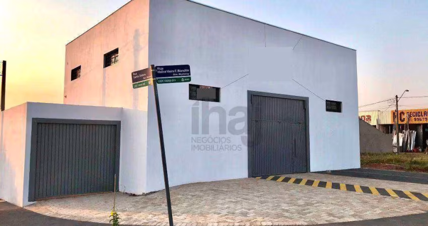 Barracão para alugar, 120 m² por R$ 3.300/mês - Residencial Monterey - São José do Rio Preto/SP