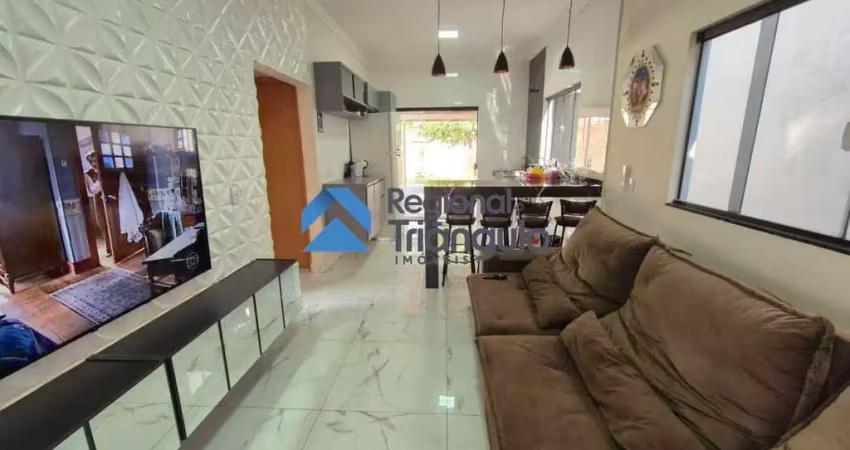Casa à venda, 2 quartos, 3 vagas, jardim triângulo - uberaba/mg