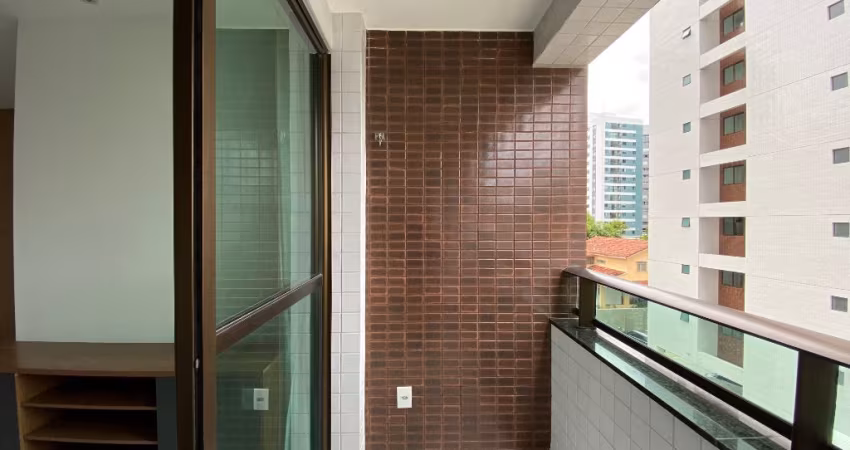 Apartamento na Tamarineira 54m² | varanda | 2 quartos | 2 banheiros + 1 vaga