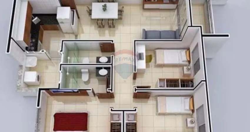 Apartamento com 3 quartos à venda na Rua Imbuia, 135, Horto, Ipatinga