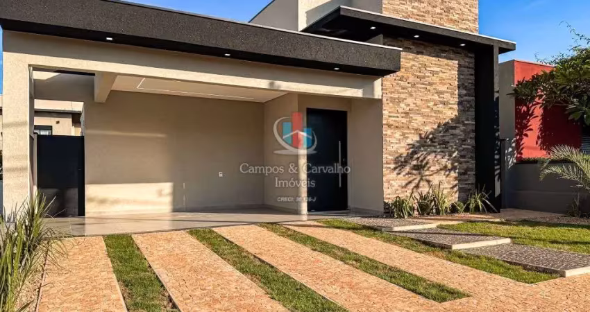 Casa terrea a venda no portal da mata em ribeirao preto – 3 suites, piscina aquecida e muito verde ao redor!
