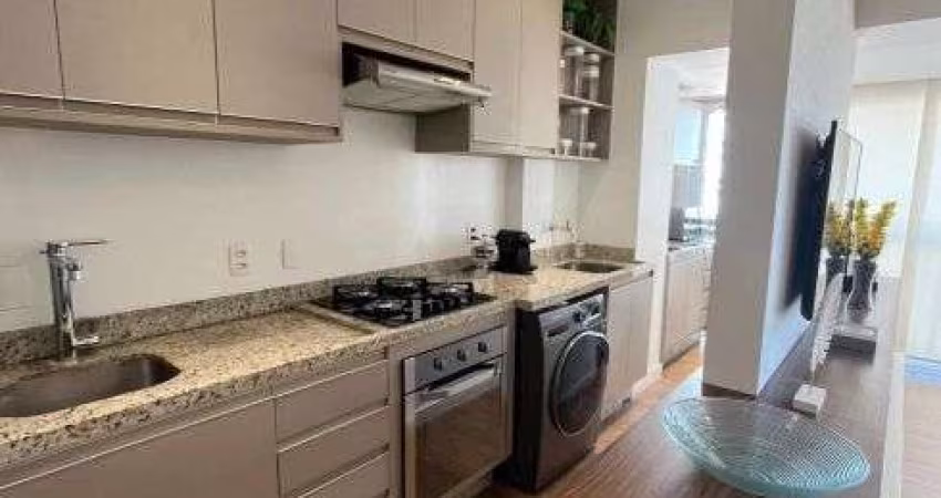 Apartamento de 65m² com 2 dormitórios e 1 vaga perto metrô Brooklin