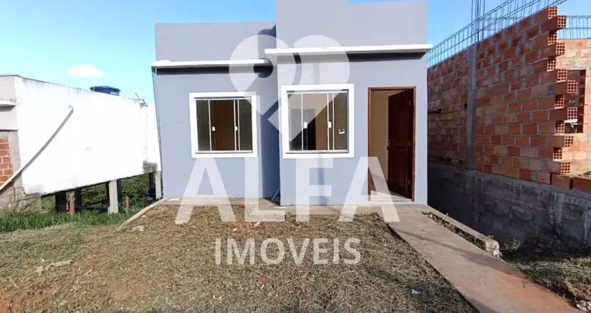 Ótima oportunidade: casa nova com suíte e terreno para futuros projetos