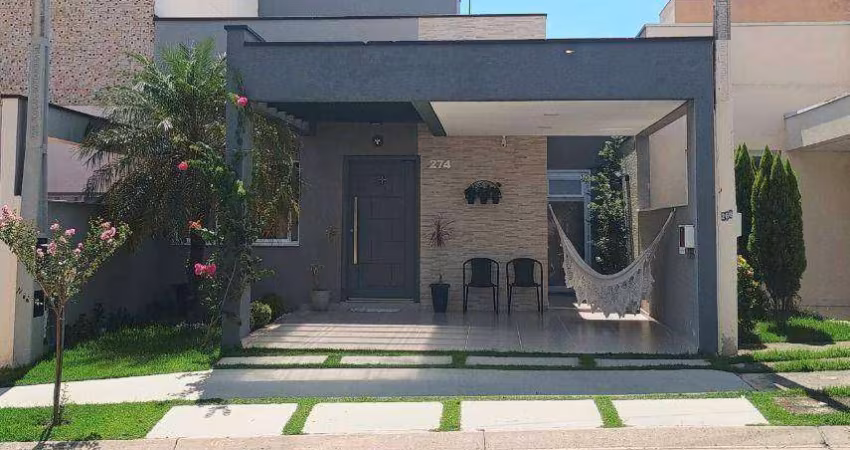 Casa com 3 dormitórios à venda, 105 m² por R$ 890.000,00 - Condomínio Montreal Residence - Indaiatuba/SP