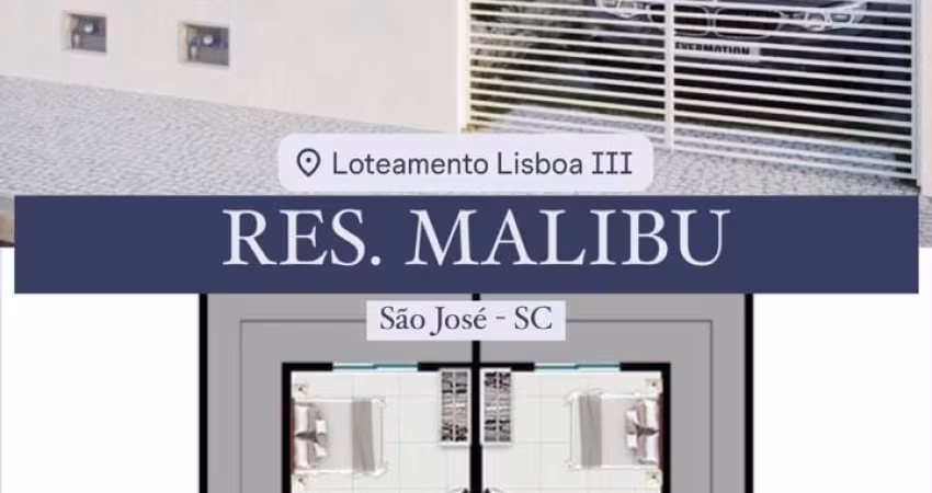 Casa Geminada Res Malibu 2 dorm Lot Lisboa III