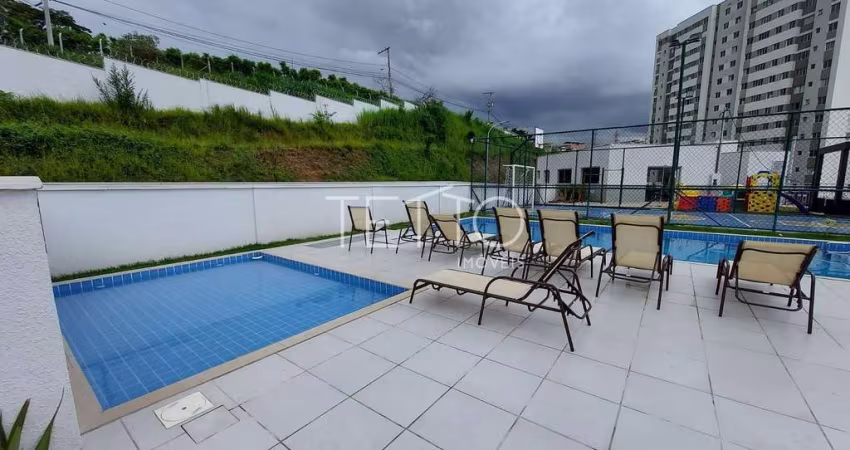 Apartamento de 2 quartos, tipo, lazer completo com vaga demarcada no bairro Palmeiras, ao lado do B