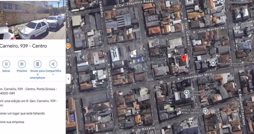 Casa Comercial para Venda em Ponta Grossa, Centro, 3 dormitórios, 1 suíte, 2 banheiros, 2 vagas