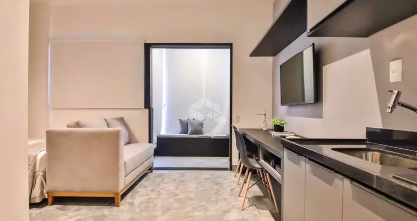 Lindo studio a venda porteira fechada com 1 dormitórios à venda, 28,00 metros e sem vaga - pinheiros, são paulo/sp