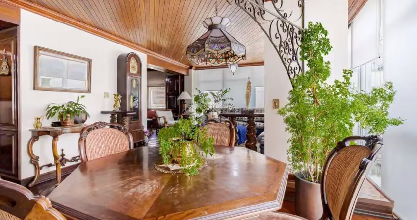 Apartamento à venda no edifício santa cristina - 275 m², 4 dormitórios (2 suítes), elevador privativo e 3 vagas em higienópolis