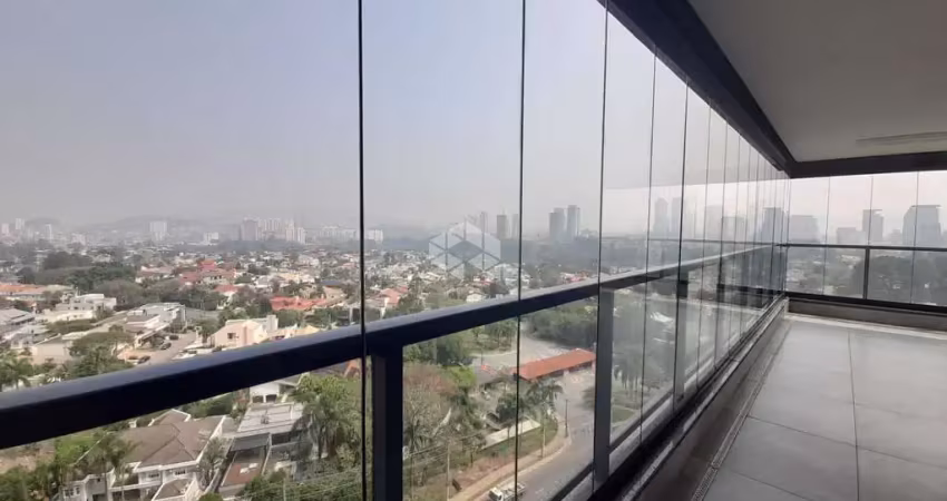 Apartamento semi mobiliado com 4 dormitórios à venda, 344 m²-  canvas - alphaville industrial - barueri/sp