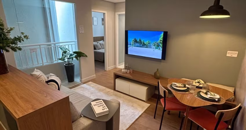 Residencial Viverde | Lindos Apartamentos na Planta com 2 Dormitórios, Varanda e Vaga de Garagem em Mogi das Cruzes