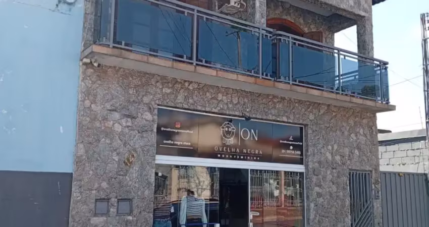 Sobrado com salão comercial e linda residencia  no higienópolis