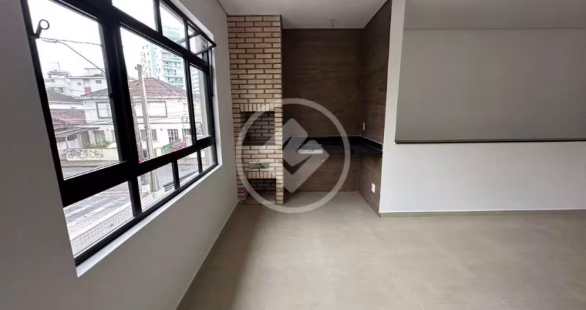 Casa Sobreposta Alta, 2 dormitórios (2 suítes), 80m², sala ampla com espaço gourmet com churrasqueira codigo: 102097