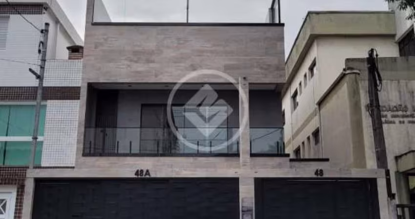 Sobreposta alta duplex á venda no Boqueirão em Santos-SP codigo: 75416