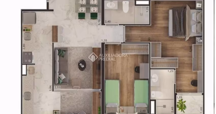 Apartamento com 2 quartos à venda na Avenida Doutor Washington Luís, 328, Rudge Ramos, São Bernardo do Campo