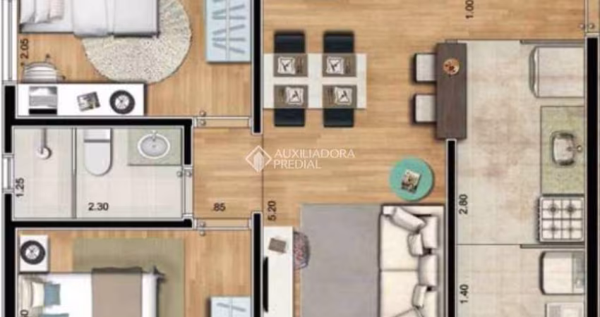 Apartamento com 2 quartos à venda na Rua Alemanha, 21, Parque das Nações, Paraguaçu Paulista