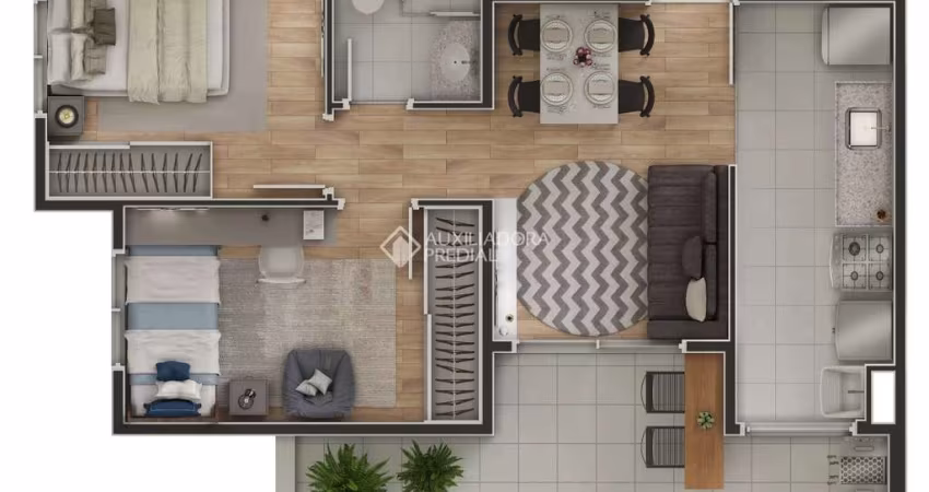 Apartamento com 2 quartos à venda na Marechal Canrobert Pereira da Costa, 200, Catiapoa, São Vicente