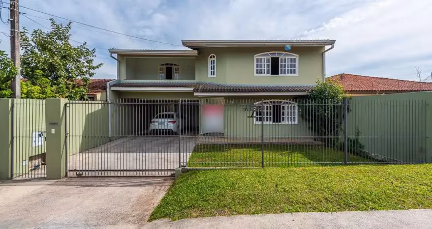 Casa / sobrado para venda em pinhais, jardim amélia, 5 dormitórios, 2 suítes, 3 banheiros, 4 vagas