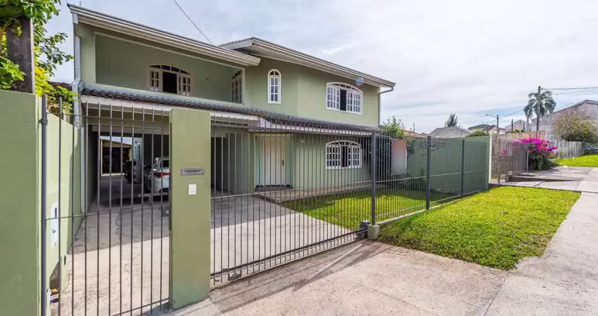 Casa / sobrado para venda em pinhais, jardim amélia, 5 dormitórios, 2 suítes, 3 banheiros, 4 vagas