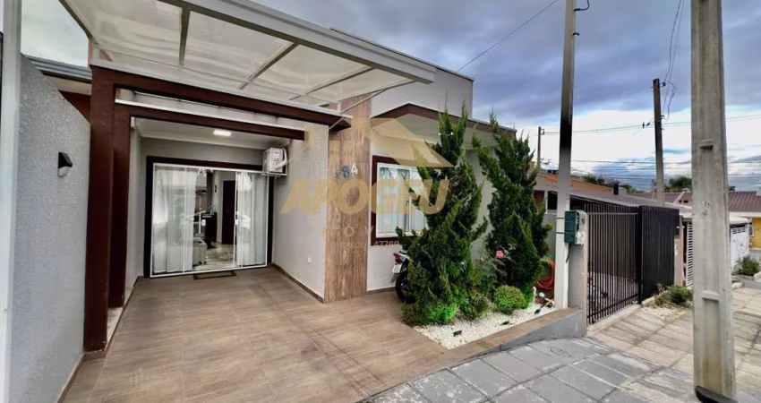 Casa para Venda em Fazenda Rio Grande, Gralha Azul, 3 dormitórios, 1 banheiro, 2 vagas
