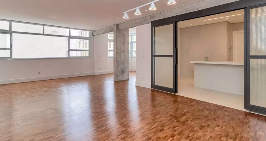 Apartamento de 213,5m²,3 quartos, todos suítes e 2 vagas, a venda na Al. Tiete- Cerqueira Cesar