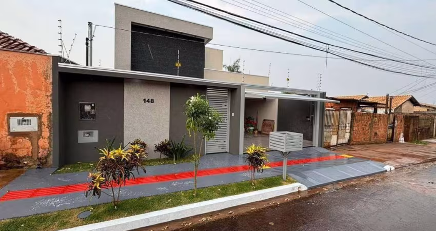 Casa à venda, Residencial Oliveira III, 3 quartos sendo uma linda suíte com closet- Próximo Av Ludio Coelho  Campo Grande, MS