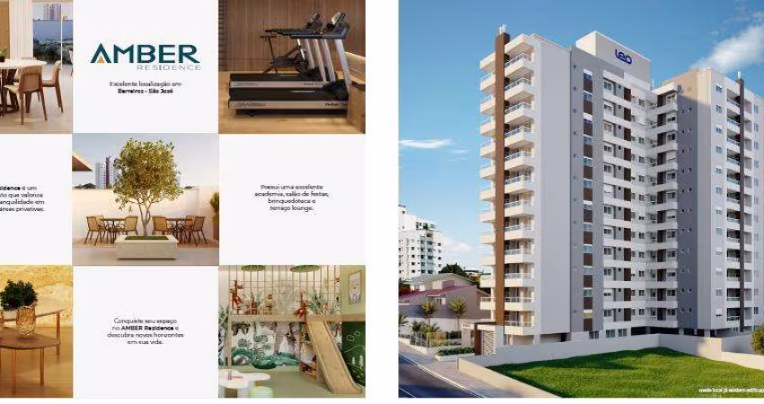 Apartamento para Venda em São José, Barreiros, 2 dormitórios, 1 suíte, 2 banheiros, 1 vaga