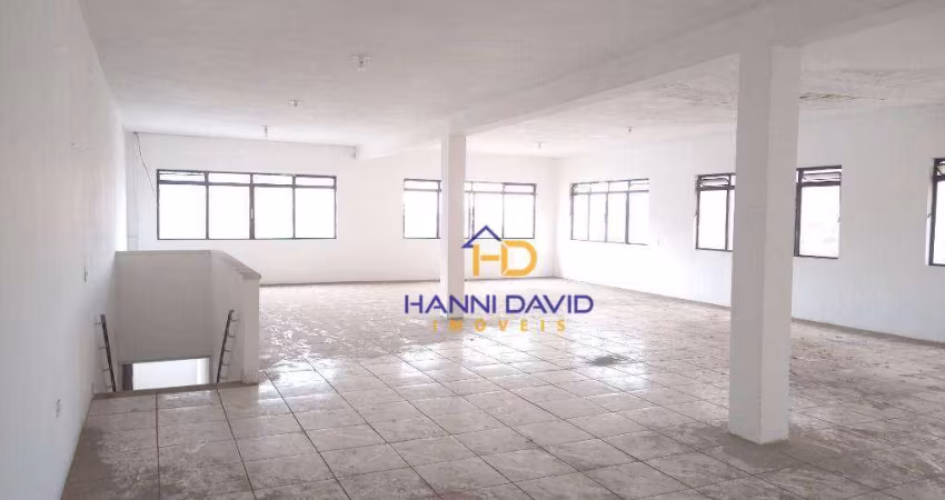 Excelente ponto comercial, sobreloja, amplo salão de 180m².