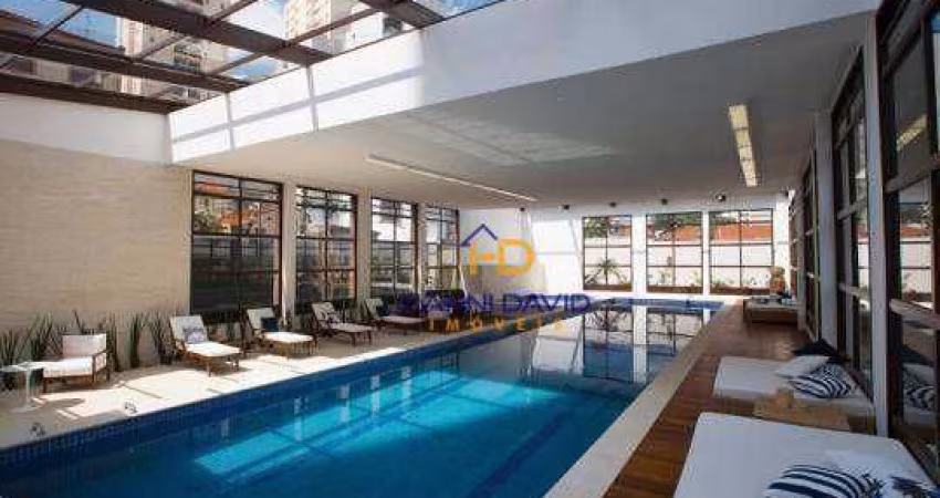 vende apartamento novo na Chácara Inglesa com dois dormitórios uma suíte uma varanda uma vaga lazer completo com piscina coberta Aquecida.