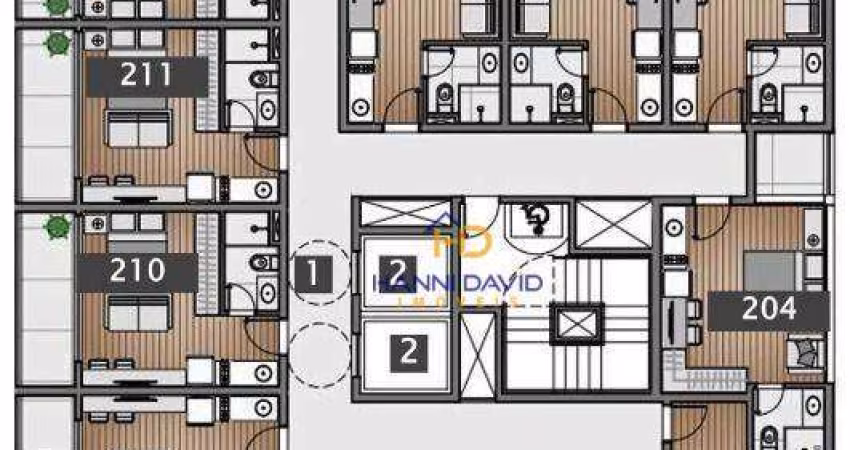 Apto na planta p/ Jan/26. Investimento. 1 dormitório à venda, 32 m² por R$ 440.280 - Vila Mariana - São Paulo/SP