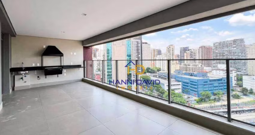 Apartamento a vende novo andar alto  na vila Olímpia Varanda Gourmet com churrasqueira  3 dormitórios 3 suítes 3 vagas lazer completo. SP